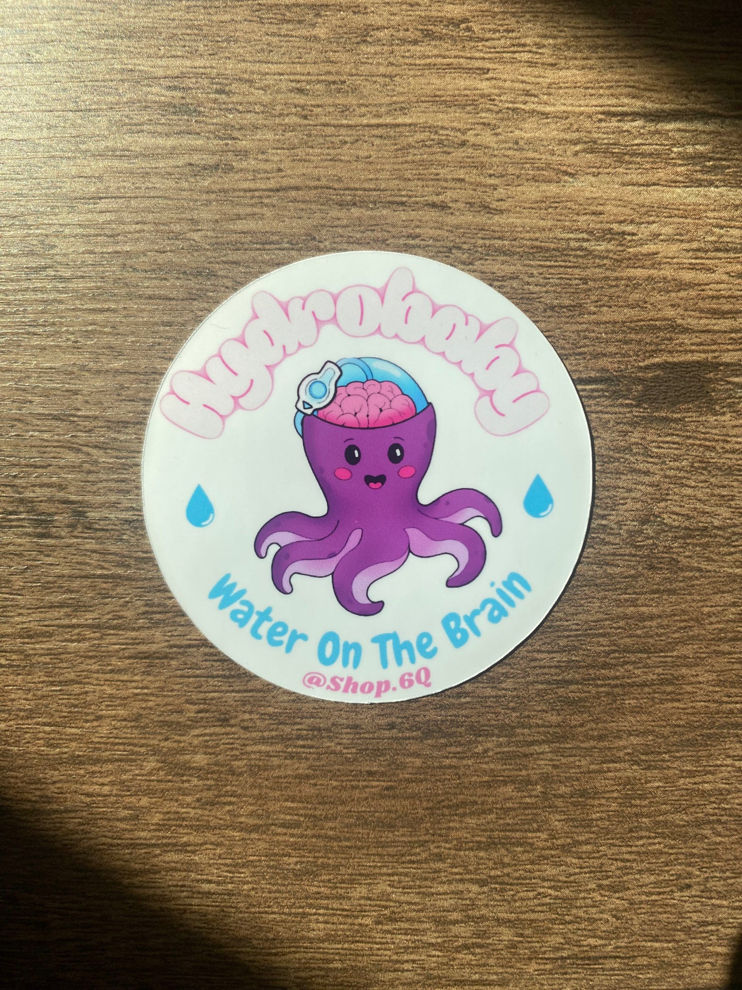 Hydro-baby Octopus Sticker